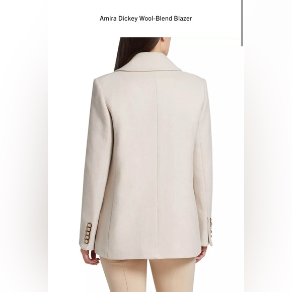 Veronica Beard Amira Dickey Wool-Blend Blazer - Picture 14 of 16